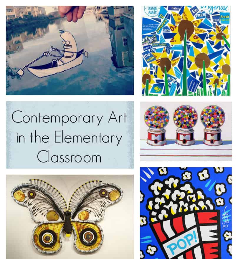 Contemporary Art in the Elementary Art Classroom: A Blog Round-up!