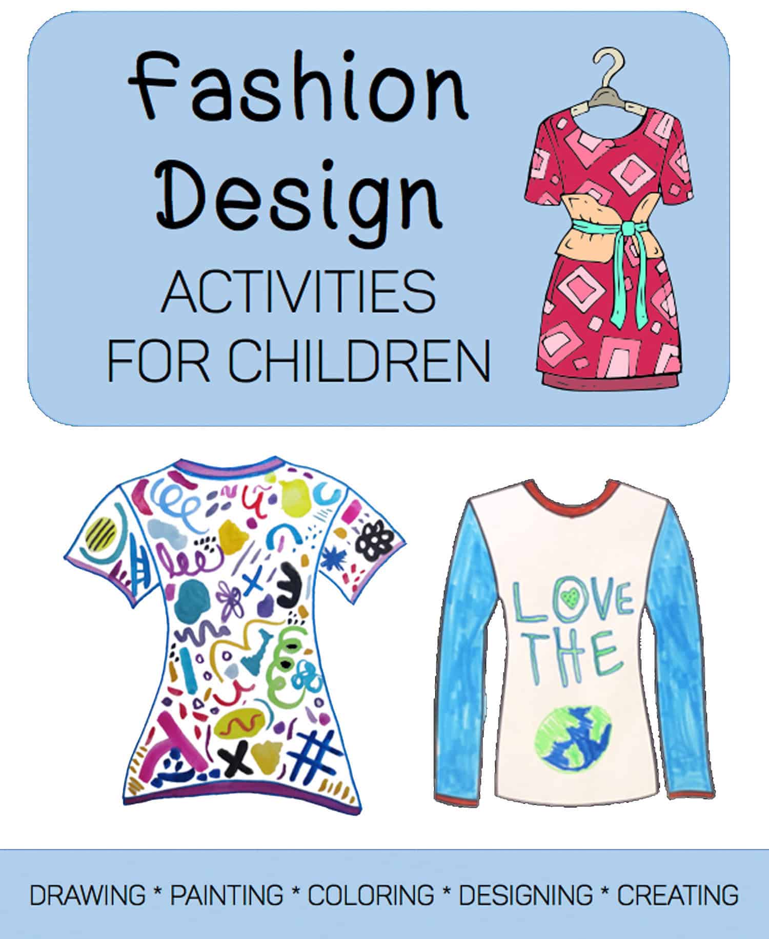 Fashion Design Sketches For Kids