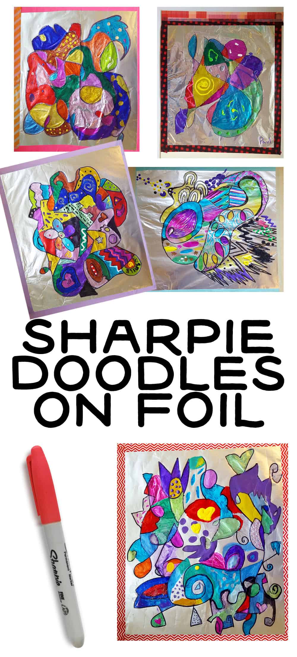 how to draw cool designs with sharpies